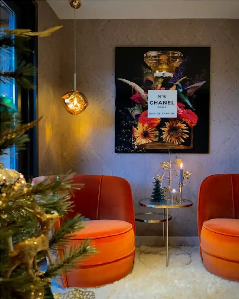 ralph lauren christmas decor table